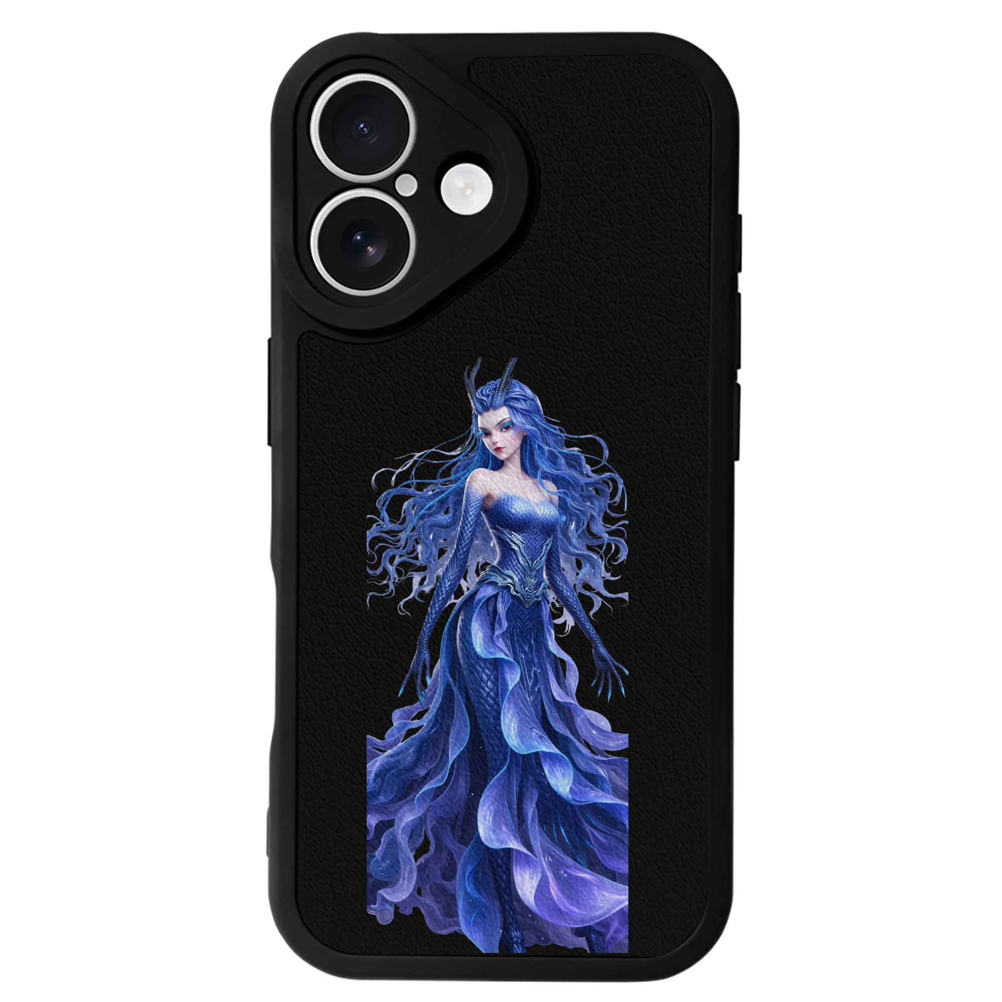 （画像用） Ne Zha 2 ナタ 魔童の大暴れ 【iPhone 16シリーズ対応】シリコンスマホケース（レザー調） 材質：シリコン